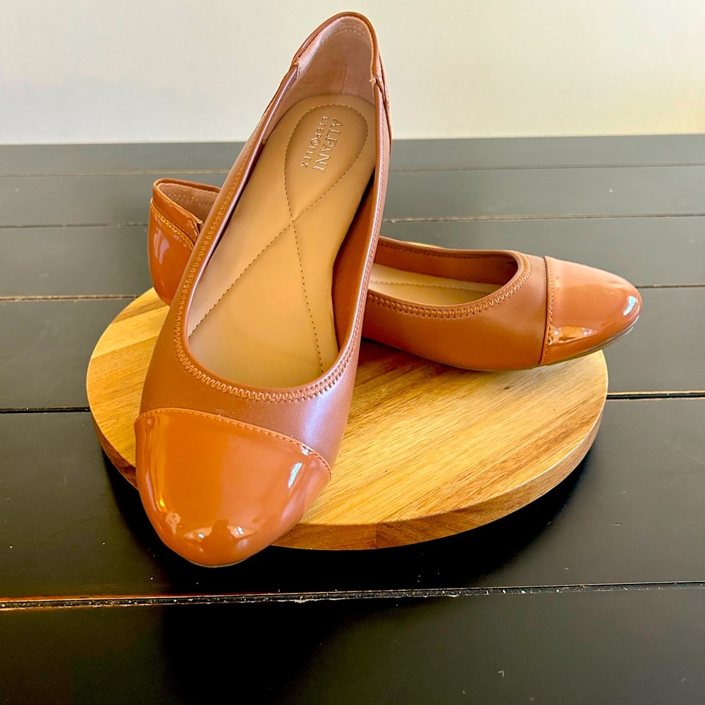 Alfani, size 9, ballerina flats. New, never worn outside.